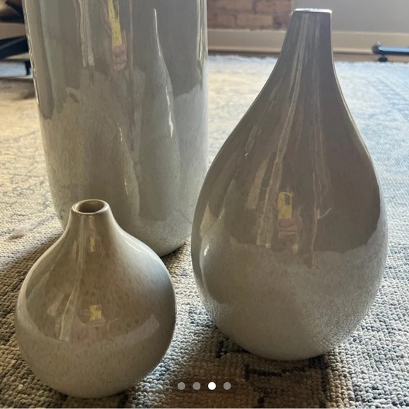 West Elm Ceramic Vase Set - Picture 2 of 4